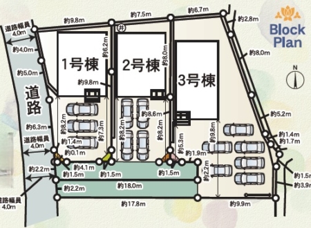 伊豆の国市三福第4　新築戸建全3棟
